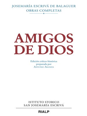 cover image of Amigos de Dios (crítico-histórica)